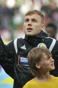 2014년 6월 루마니아 대표팀 경기에서의 막심