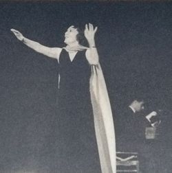 1953년 일본 방문 공연 당시