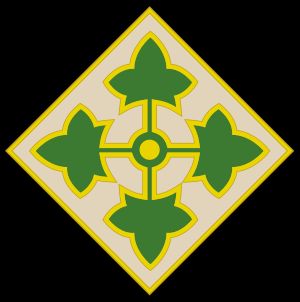 제4보병사단 전투 복무 식별 휘장