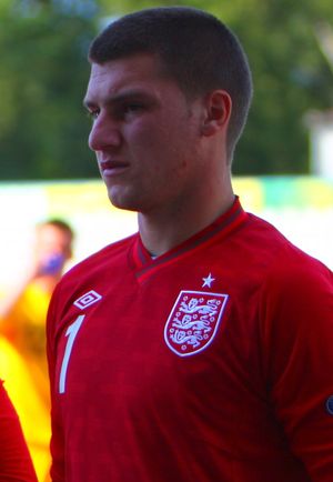 2012년 잉글랜드 U19에서 뛰는 존스톤