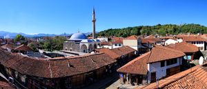 구 바자르와 하둠 모스크의 파노라마