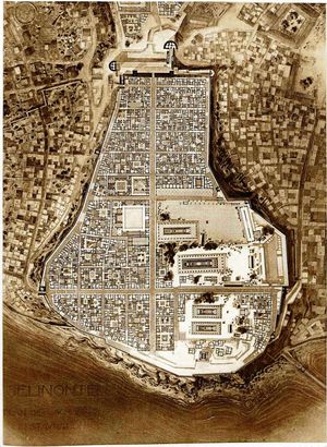 고대 도시 평면도