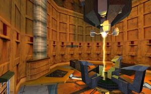 공명 현상 재앙을 일으킨 반물질 분광기 실험이 진행 중인 시험 챔버 내부