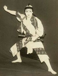 『가나데혼 충신장』의 사기사카 반나이 (1940년대)