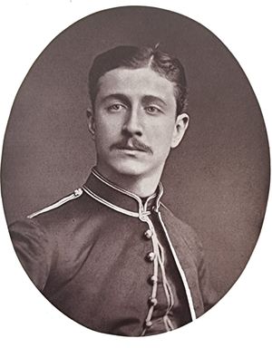 제국 왕자의 스튜디오 초상화, c. 1875