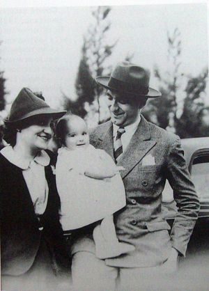 1938년 프론디지 가족 사진