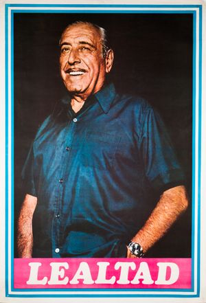 엑토르 캄포라(Héctor Cámpora)의 1973년 선거 포스터