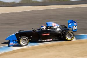 최해민이 2009년 프로 마즈다 레이스에서 마즈다 레이스웨이 라구나 세카에서