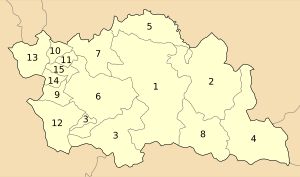 그레베나 현의 옛 자치체 (2010년까지)