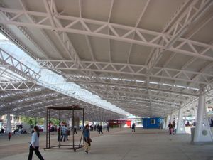 새로운 야외 시장