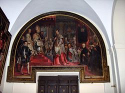 교황 그레고리오 15세와 그의 조카 추기경 루도비코 루도비시.