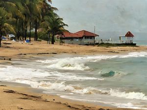 선스팟 런어웨이 베이 해변