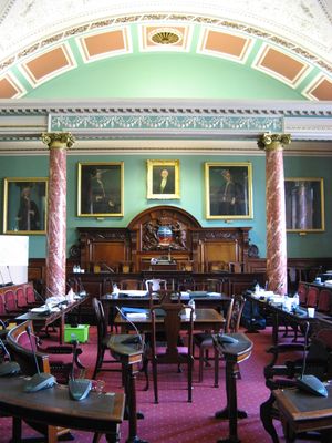 길드홀의 의회실