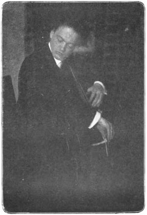 파리에서 스승 제라르 에킹 (1911년)