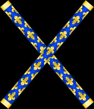 부르봉 왕정 시대의 원수 지휘봉