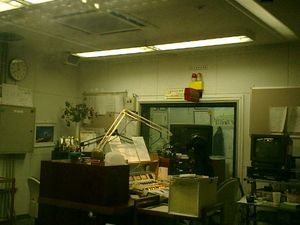 FM 모리구치의 스튜디오 풍경