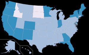 2015-2016년 미국 주별 LGBT 성인 비율