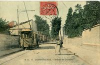 1907년 젠빌리에의 콜롬브 거리