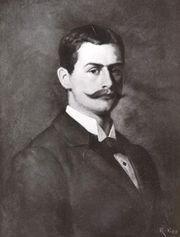 아버지 루돌프가 그린 에프의 초상화(1893년)