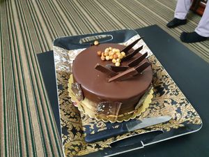 브라운 초콜릿 케이크.