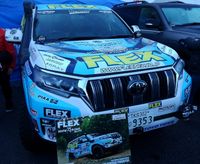 FLEX Team Show의 토요타 랜드크루저 프라도