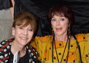 2018년 몰리에르 상 시상식에서 버지니 레모인과 아니 뒤프레.