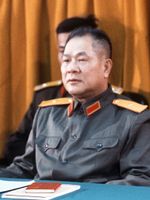 제1군단 초대 당위원회 서기인 레 꽝 호아 소장