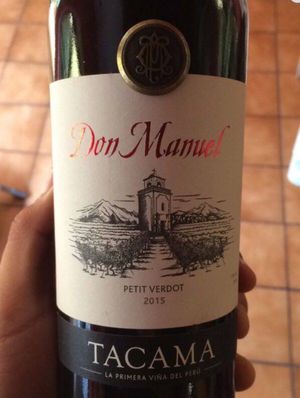 타카마(Tacama)의 돈 마누엘(Don Manuel) 100% 프티 베르도