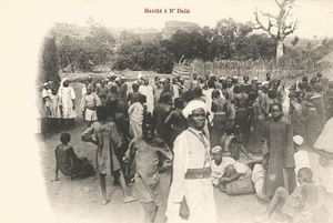 19세기 은델레 시장