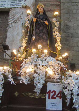 산타 마리아 야고베 (2024년 성 금요일 행렬, 필리핀)