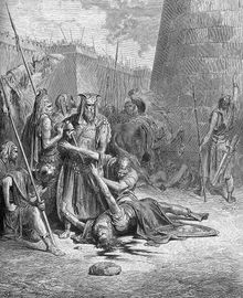 귀스타브 도레의 아비멜렉의 죽음