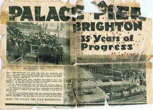 브라이턴 해양 팰리스 피어 착공식 (1891년)