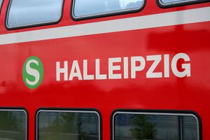 S반 차량의 할레-라이프치히(Halle-Leipzig) 문구