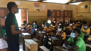 2021년 3월, 가나의 한 시골 마을에서 의료 회사 라마폴이 주최한 건강 교육 프로그램