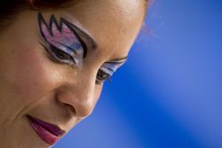 서커스 단원의 화장 (브라질)