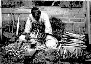 다듬이 방망이 만들기