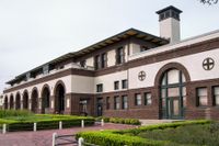 역사적인 산타페 기차역