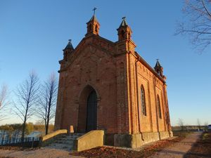 부카우치슈케스(Bukaučiškės)의 예배당 - 미로나스가 소유했던 이전 영지의 유일한 남은 건물