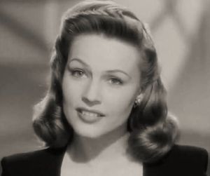 《나의 친애하는 비서》(1948)의 게일 로빈스