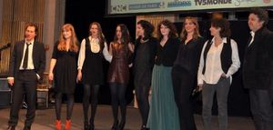 베르트랑 보넬로, 일리아나 자베스, 폴린 자카르, 마이아 산도즈, 주디스 루 레비, 앨리스 바놀, 아델 에넬, 노에미 르보브스키, 그리고 제17회 뤼미에르 상에서 정체를 알 수 없는 사람