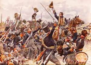 제5 국가 민병대를 이끄는 오렌지 공