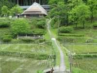 영화 "WOOD JOB! 가무사리 숲의 느긋한 나날"의 로케로 요키의 집으로 사용된 위치.