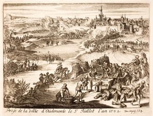 1582년 파르마 공작 알렉산데르 파르네세에 의한 오우데나르더 점령