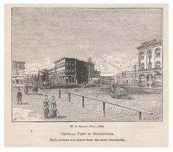 메리즈빌 중심부(1890년)