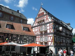 헤센의 이드슈타인, 독일 목골조 가도에 위치