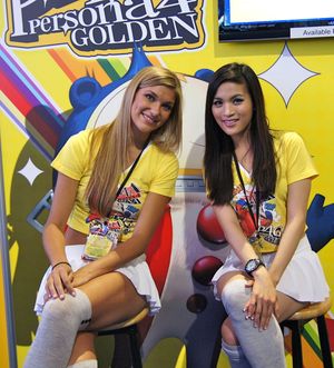 E3 2012의 페르소나 4 골든 부스