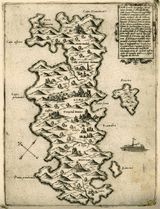 1574년 사모스 지도