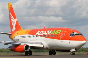 아담 항공 보잉 737-200의 표준 도색