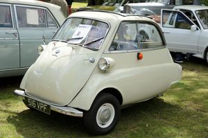 영국 등록 RHD 3륜 이세타