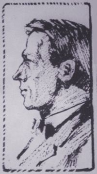 1918년 NY Call 삽화 속의 니어링